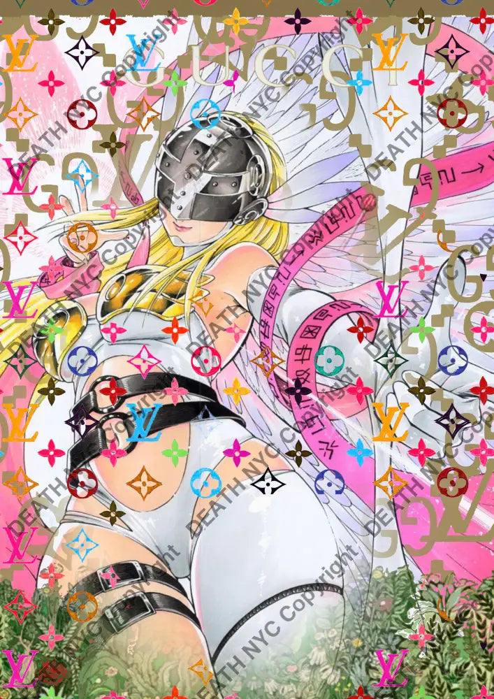 Auction ’AUC689 girl’ 45x32cm (Edition of 100) Art Print
