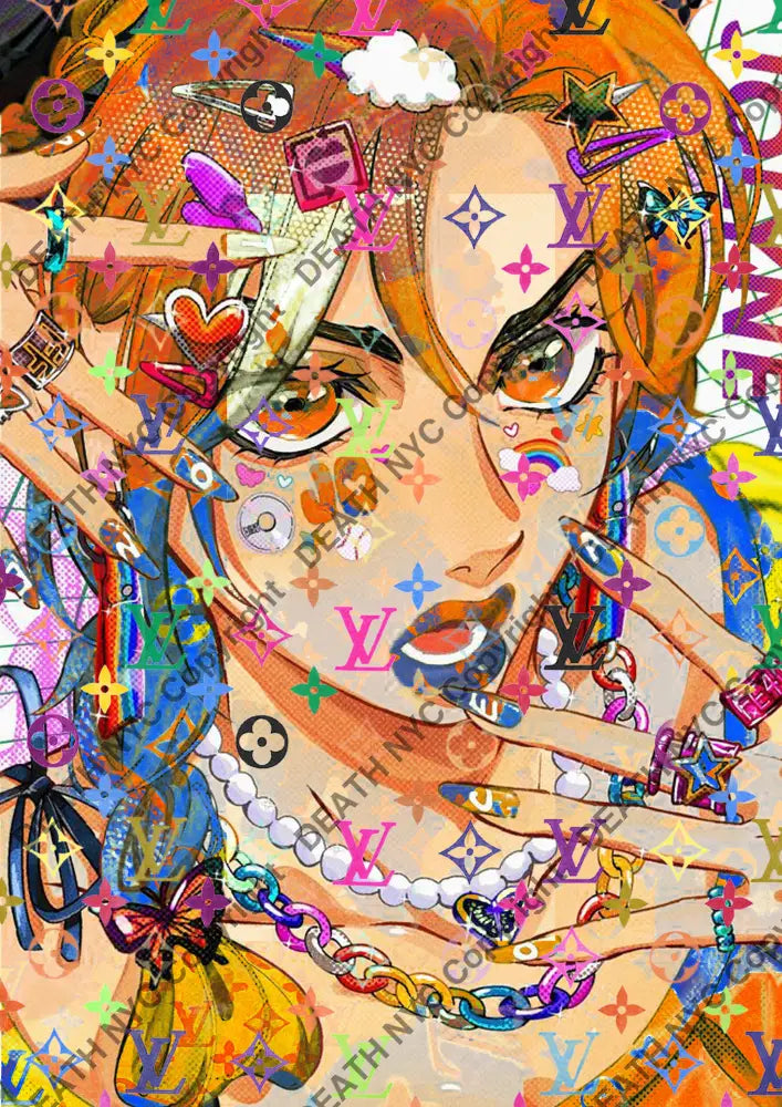 Auction ’AZ193 jo’ art print 45x32cm (Edition of 100) Art Print