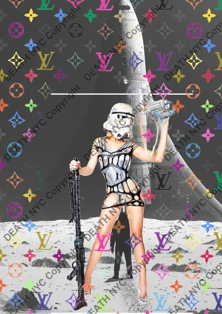 Auction ’AZ263 troop ’ art print 45x32cm (Edition of 100) - Art Print