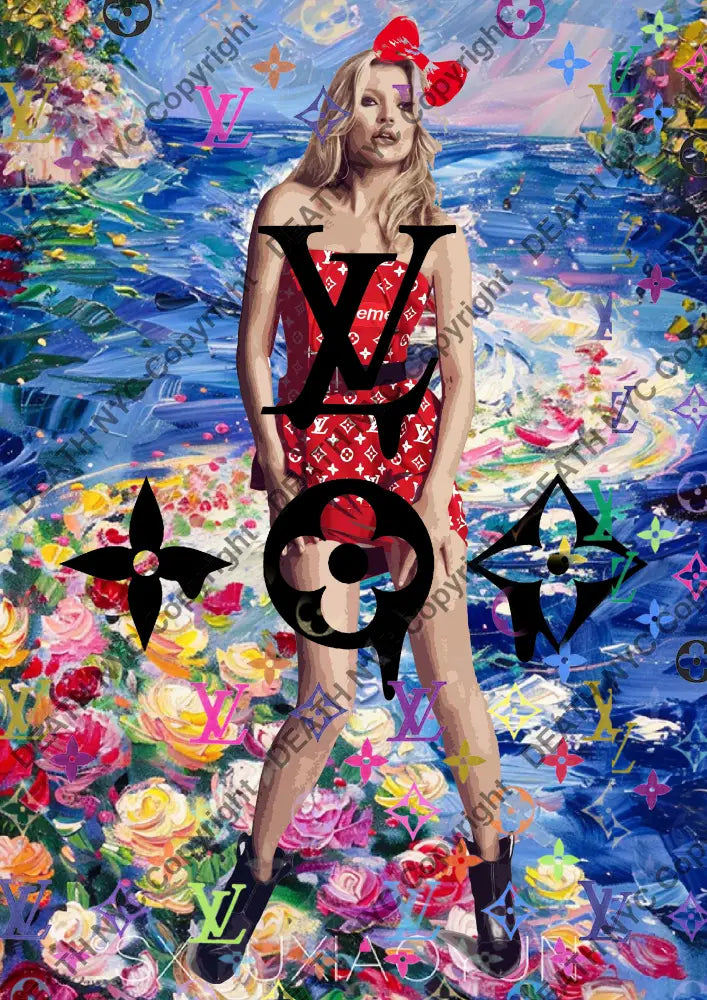 Auction ’AZ334 kate. ’ art print 45x32cm (Edition of 100) - Art Print