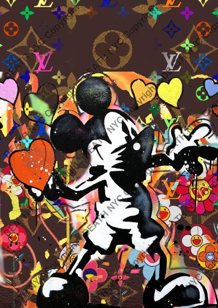 Auction ’BA293 mouse’ 45x32cm (Edition of 100) Art Print
