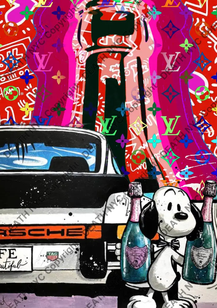 Auction ’BA310 silly ’ art print 45x32cm (Edition of 100) - Art Print
