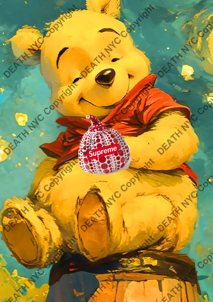 Auction ’BA378 pooh’ art print 45x32cm (Edition of 100) Art Print