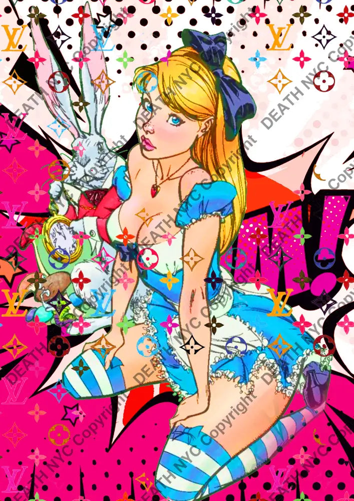 Auction ’BA512 alice ’ art print 45x32cm (Edition of 100) - Art Print