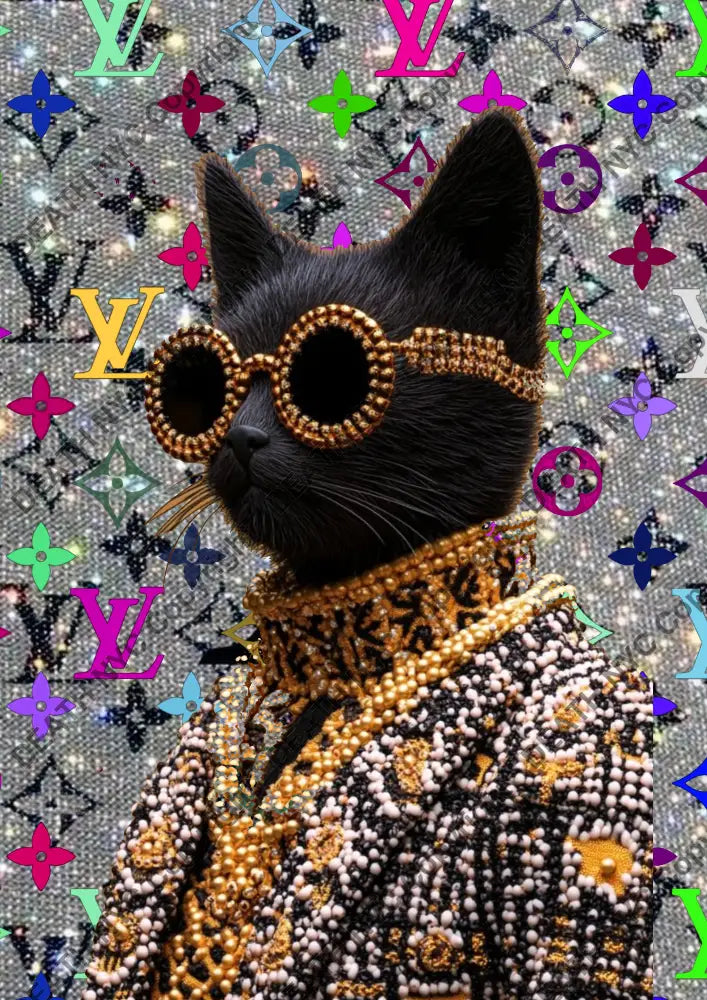 Auction ’BA569 cat g cc’ art print 45x32cm (Edition of 100) - Art Print