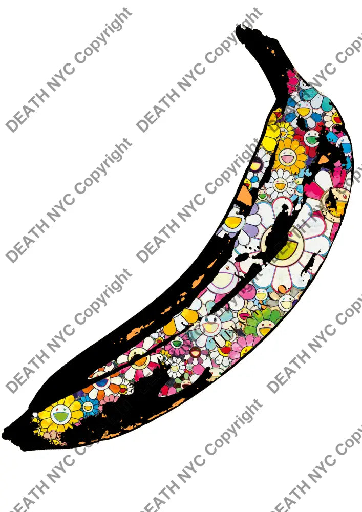 Auction ’banana flwr 1’’ art print 45x32cm (Edition of 100) Art Print