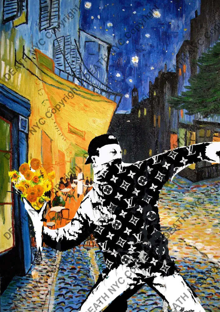 Auction ’Bank Throw’ 45x32cm (Edition of 100) *86 Art Print