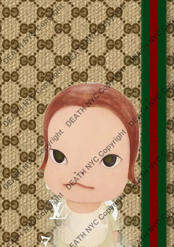 Auction ’BC245 girl’ art print 45x32cm (Edition of 100) - Art Print