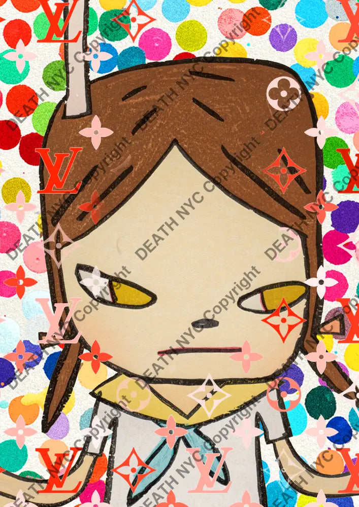 Auction ’BC468 girl’ 45x32cm (Edition of 100) Art Print