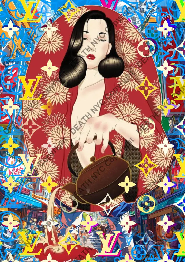 Auction ’BC540 jap’ 45x32cm (Edition of 100) Art Print