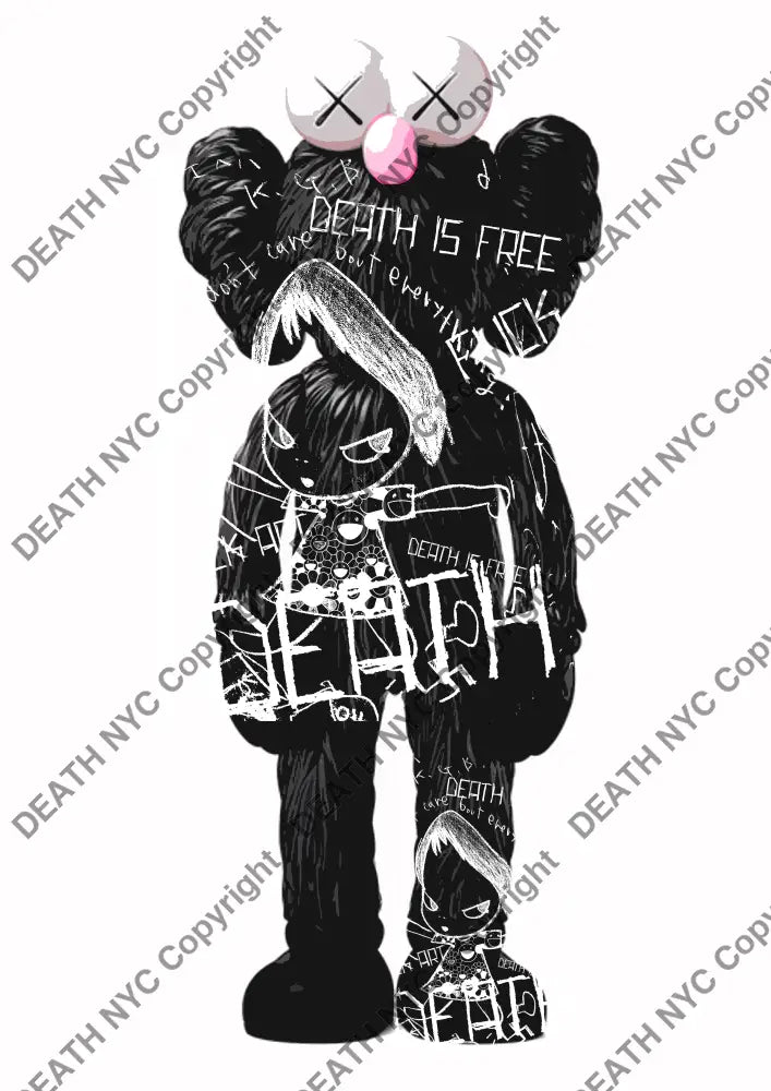 Auction ’BF BLACK 1 x’ art print 45x32cm (Edition of 100) - Art Print