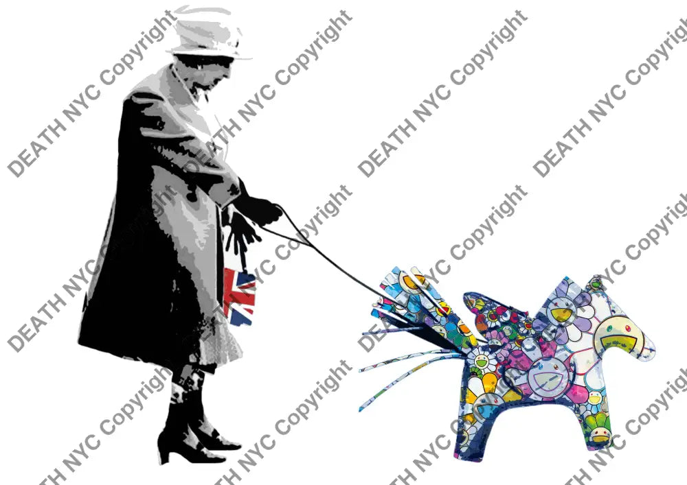 Auction ’BF518 queen ’ art print 45x32cm (Edition of 100) - Art Print