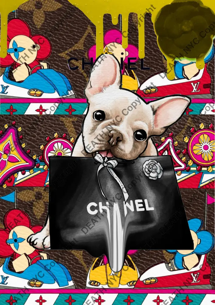 Auction ’BF689 dog’ 45x32cm (Edition of 100) Art Print