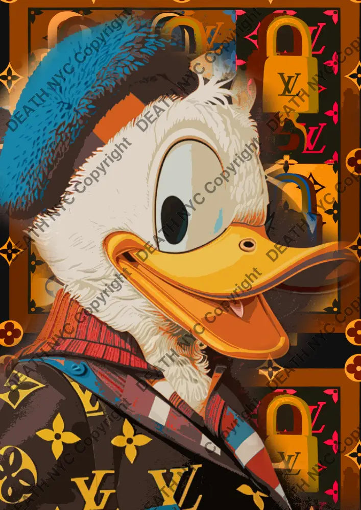 Auction ’BF798 duck’ 45x32cm (Edition of 100) Art Print