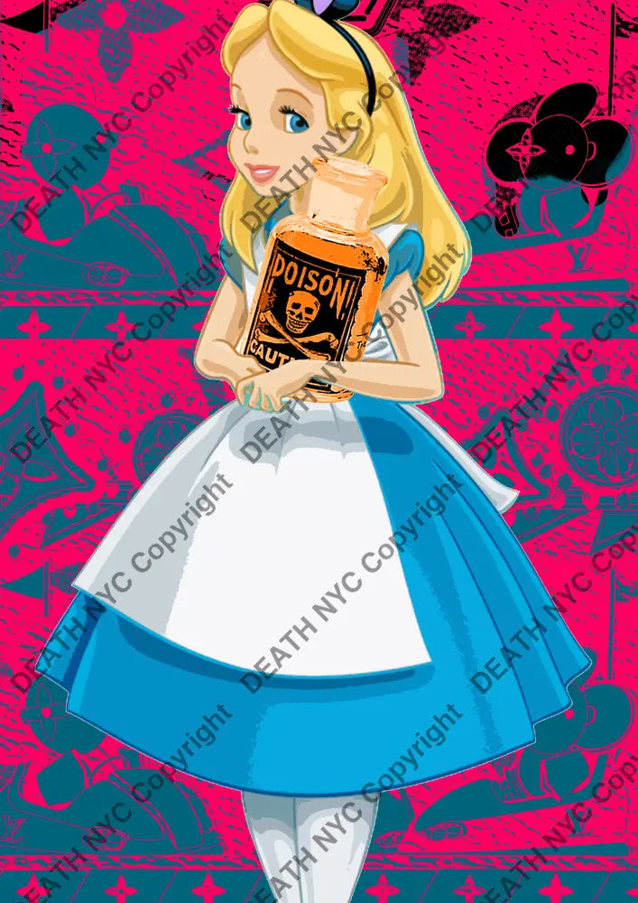 Auction ’BG36 alice’ 45x32cm (Edition of 100) Art Print