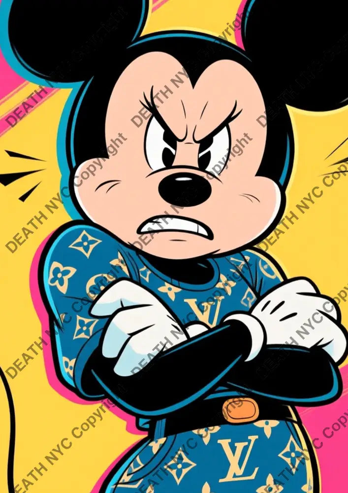 Auction ’BG61 mouse’ art print 45x32cm (Edition of 100) Art Print