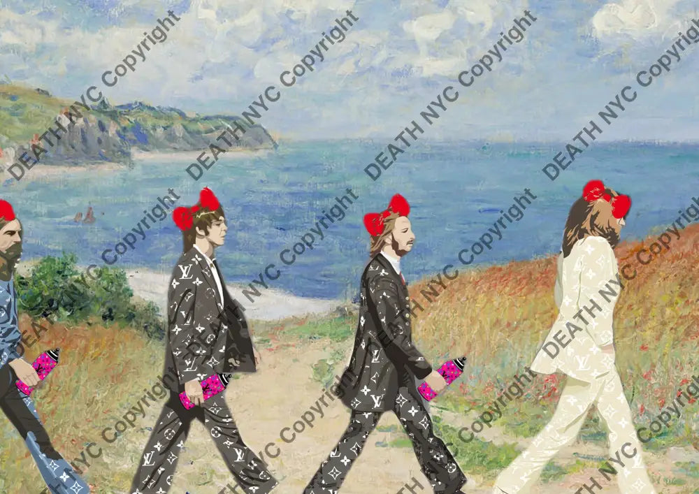 Auction ’Btles monet’ 45x32cm (Edition of 100) Art Print