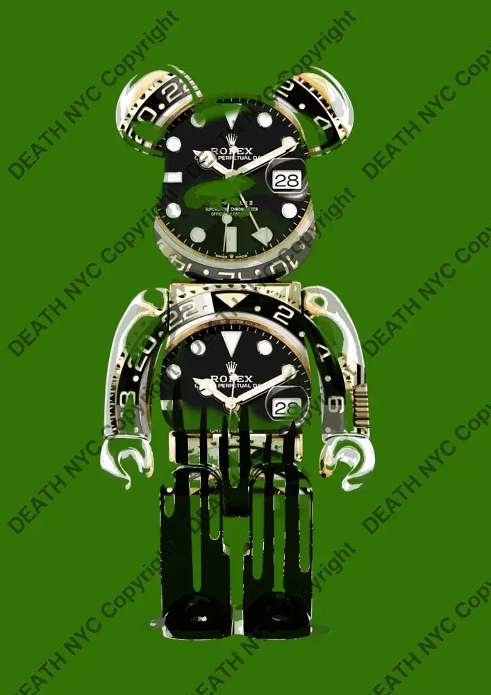 Auction ’CA170 bear ’ art print 45x32cm (Edition of 100) Art Print
