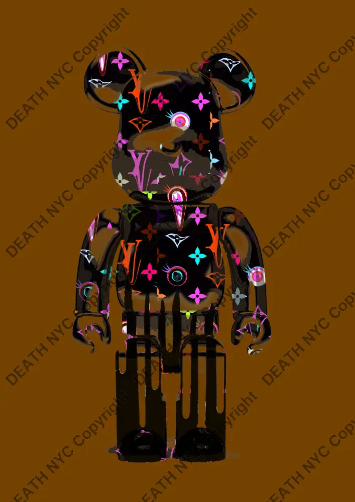 Auction ’CA175 bear’ art print 45x32cm (Edition of 100) Art Print