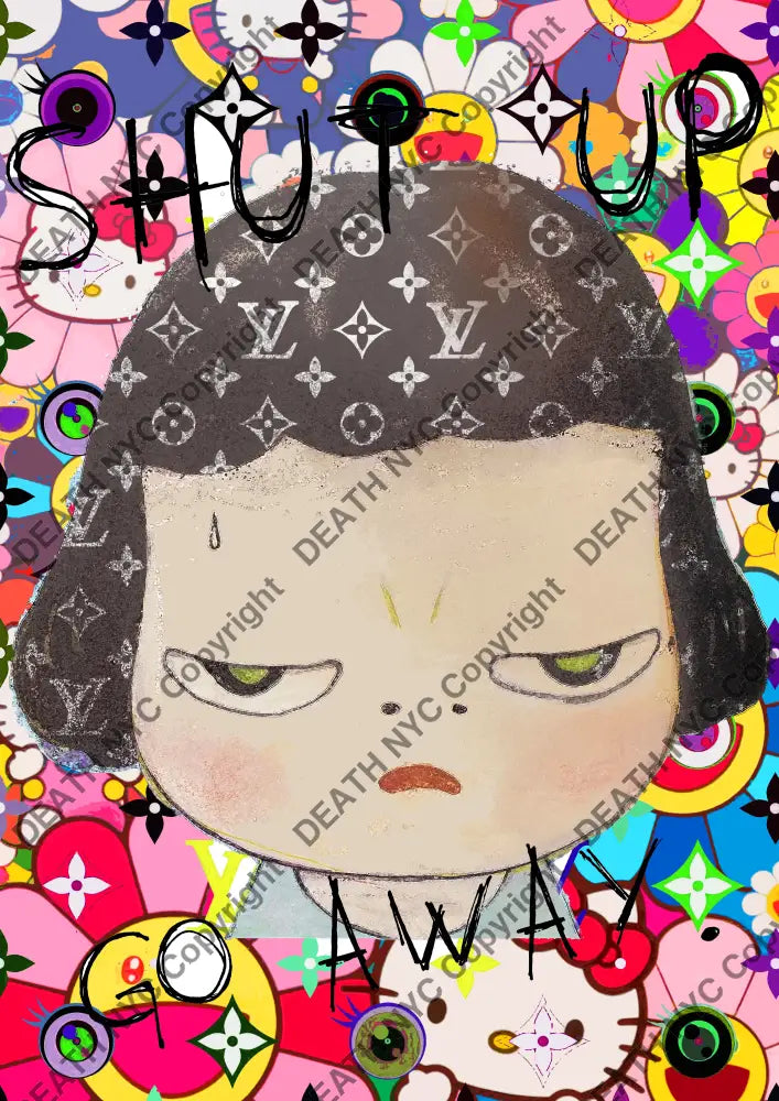 Auction ’CA204 girl’ art print 45x32cm (Edition of 100) Art Print