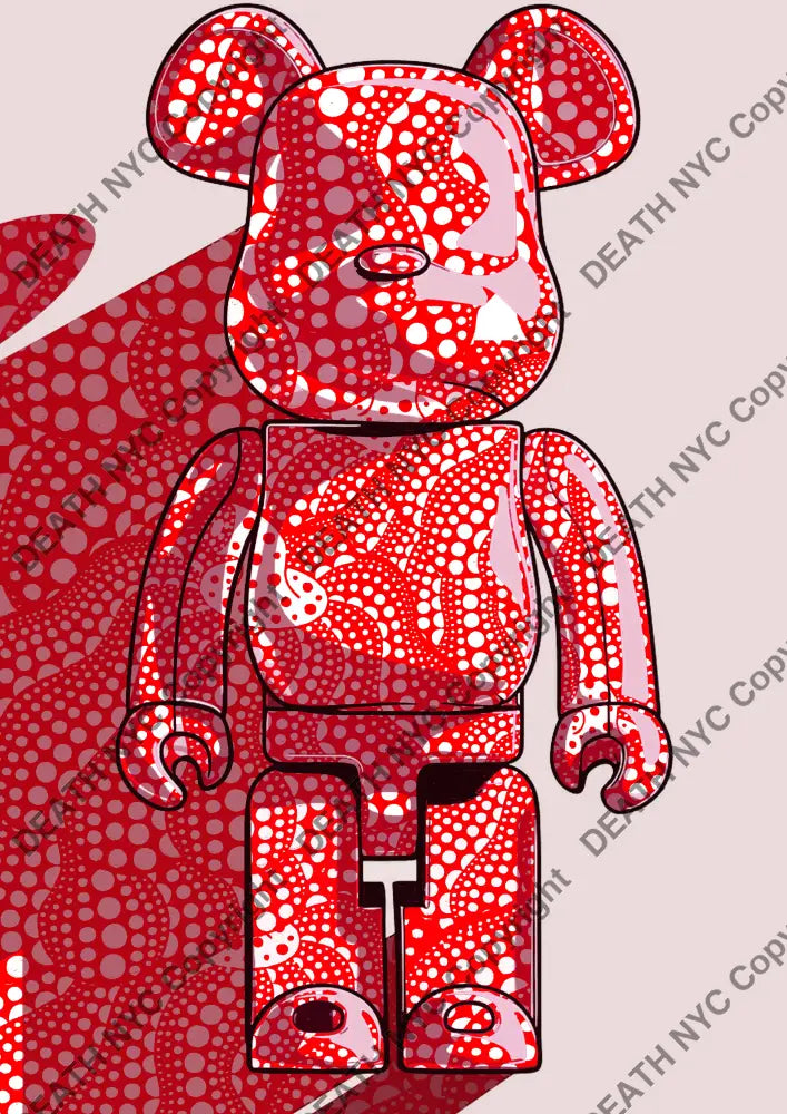 Auction ’CA377 bear’ art print 45x32cm (Edition of 100) - Art Print