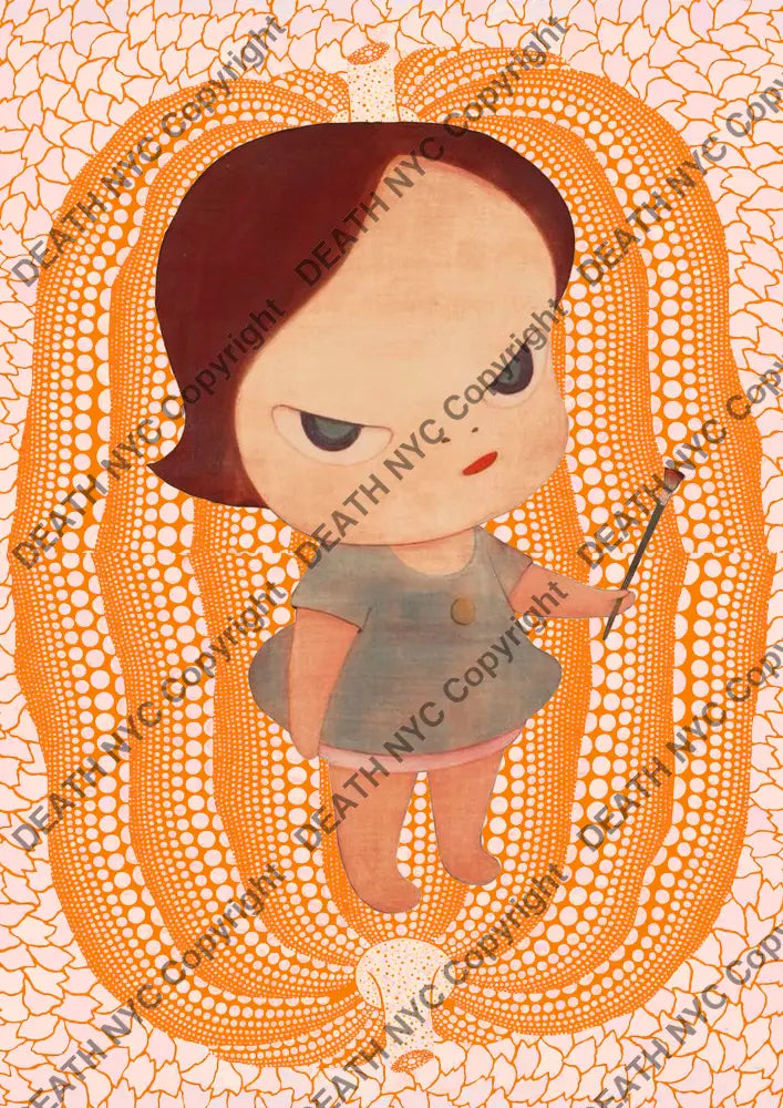 Auction ’CA393 girl’ art print 45x32cm (Edition of 100) Art Print