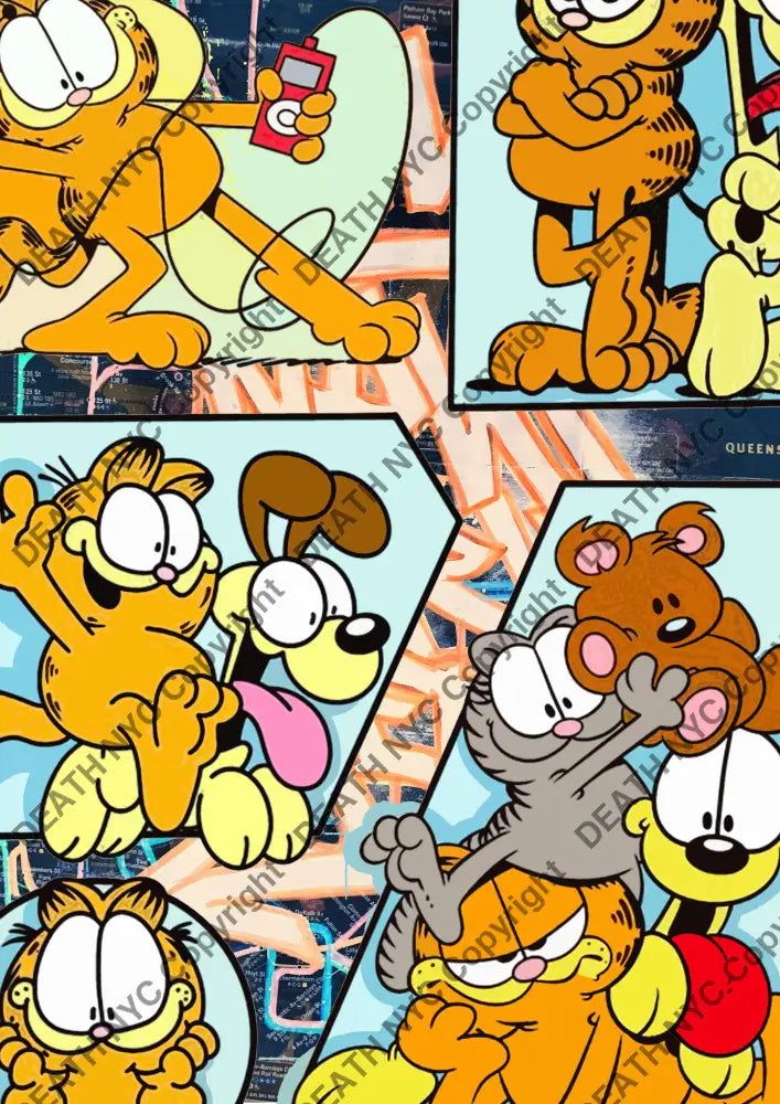Auction ’CA519 garf’ art print 45x32cm (Edition of 100) Art Print