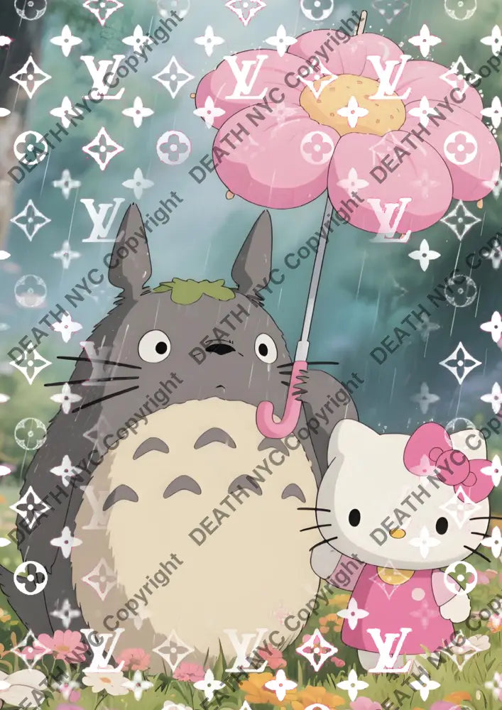 Auction ’CA53 toto kitty’ art print 45x32cm (Edition of 100) - Art Print