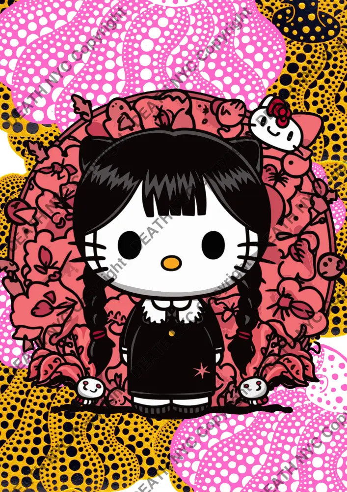 Auction ’CA563 kitty’ art print 45x32cm (Edition of 100) Art Print