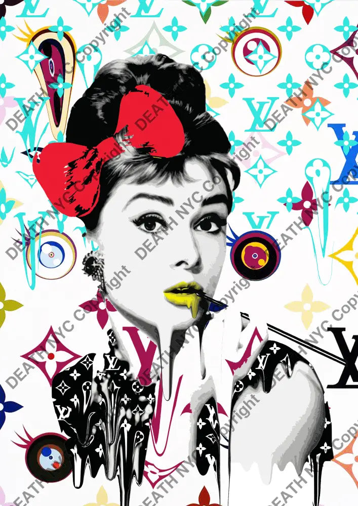 Auction ’CA581 audrey’ art print 45x32cm (Edition of 100) Art Print