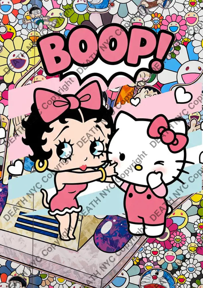Auction ’CA606 kitty’ art print 45x32cm (Edition of 100) Art Print