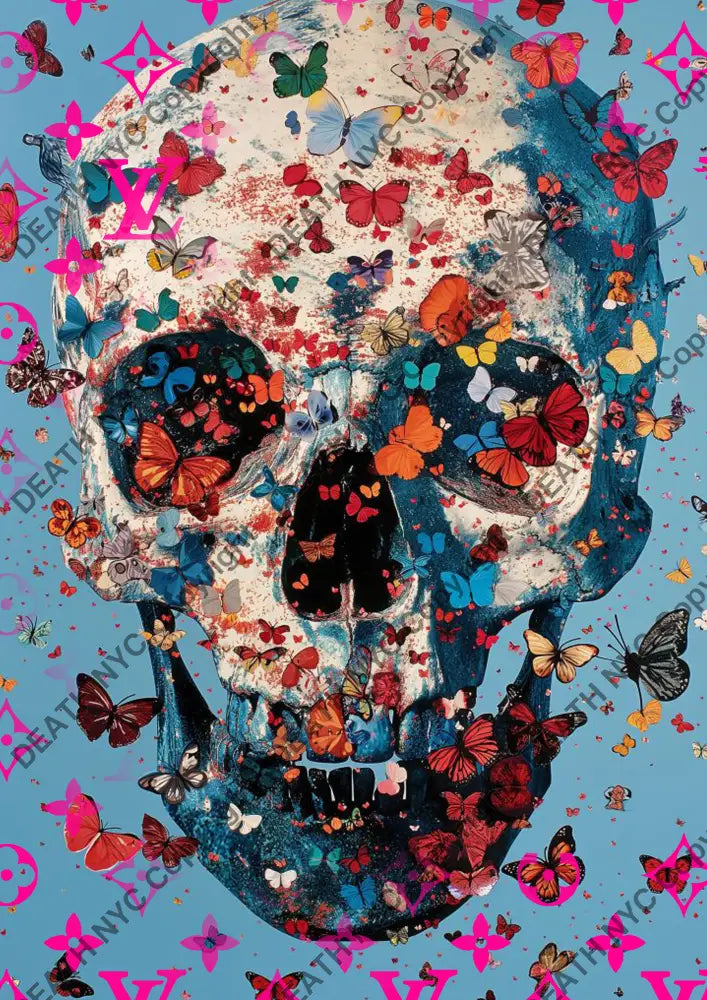 Auction ’CA617 skull’ art print 45x32cm (Edition of 100) Art Print