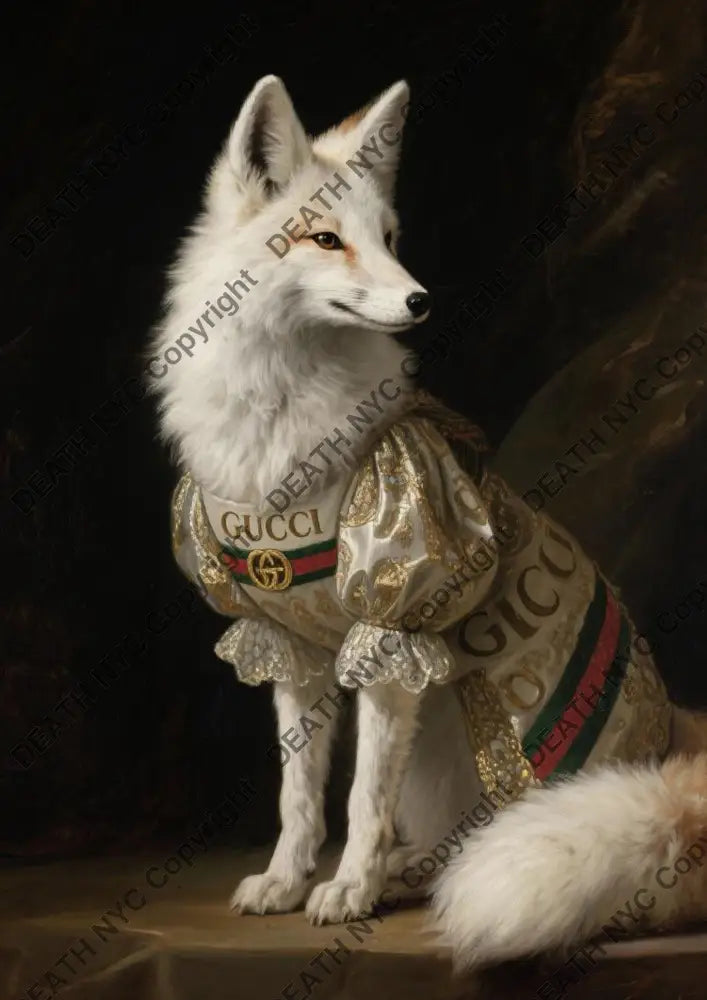 Auction ’CA808 wolf’ art print 45x32cm (Edition of 100) Art Print