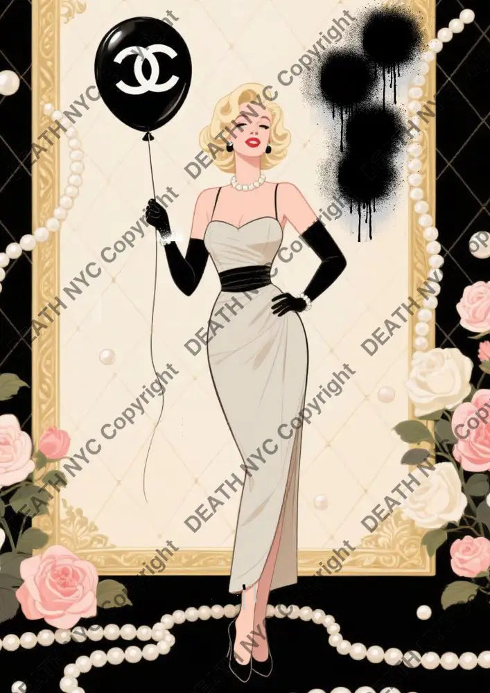 Auction ’CA829 monr’ art print 45x32cm (Edition of 100) Art Print