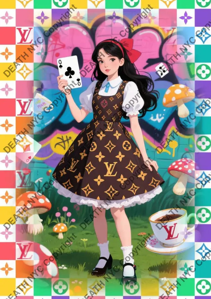 Auction ’CA863 alice’ art print 45x32cm (Edition of 100) Art Print