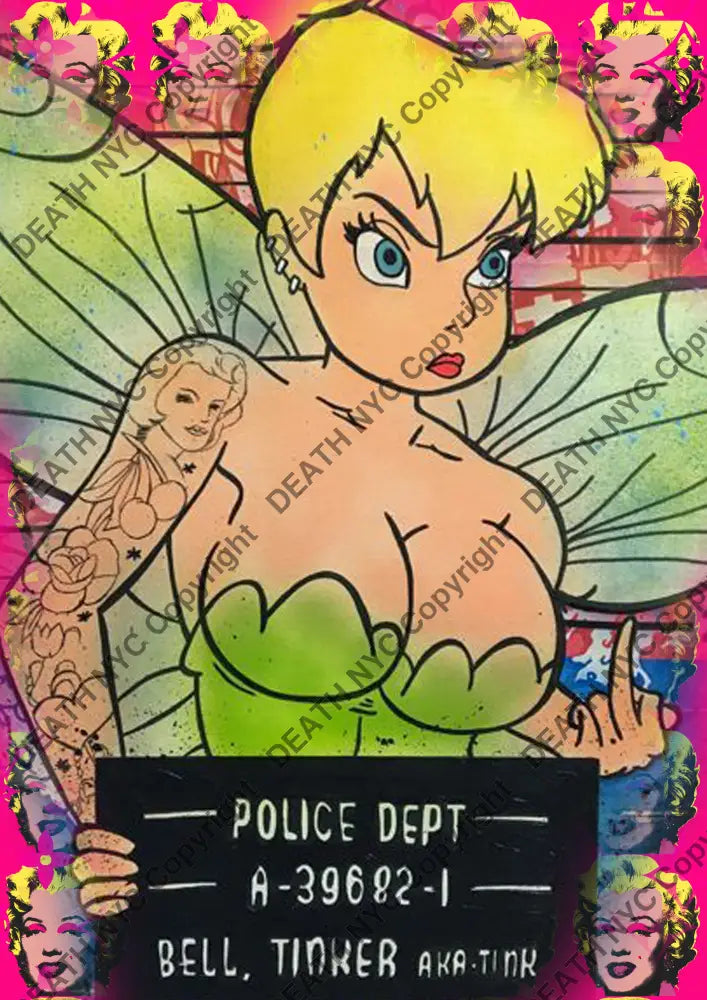 Auction ’CB319 tink’ art print 45x32cm (Edition of 100) Art Print