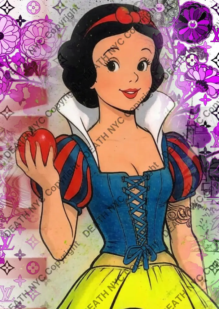 Auction ’CB409 snow’ art print 45x32cm (Edition of 100) Art Print