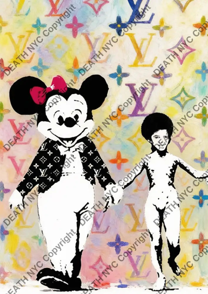 Auction ’CB622 mouse’ art print 45x32cm (Edition of 100) - Art Print