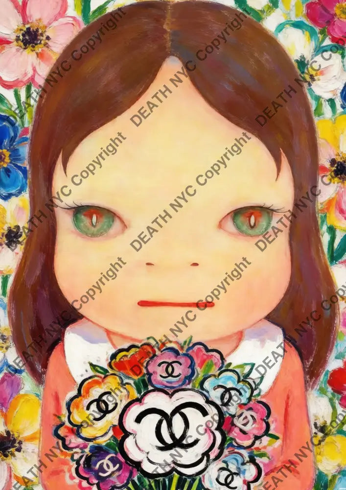 Auction ’CB639 girl’ art print 45x32cm (Edition of 100) - Art Print