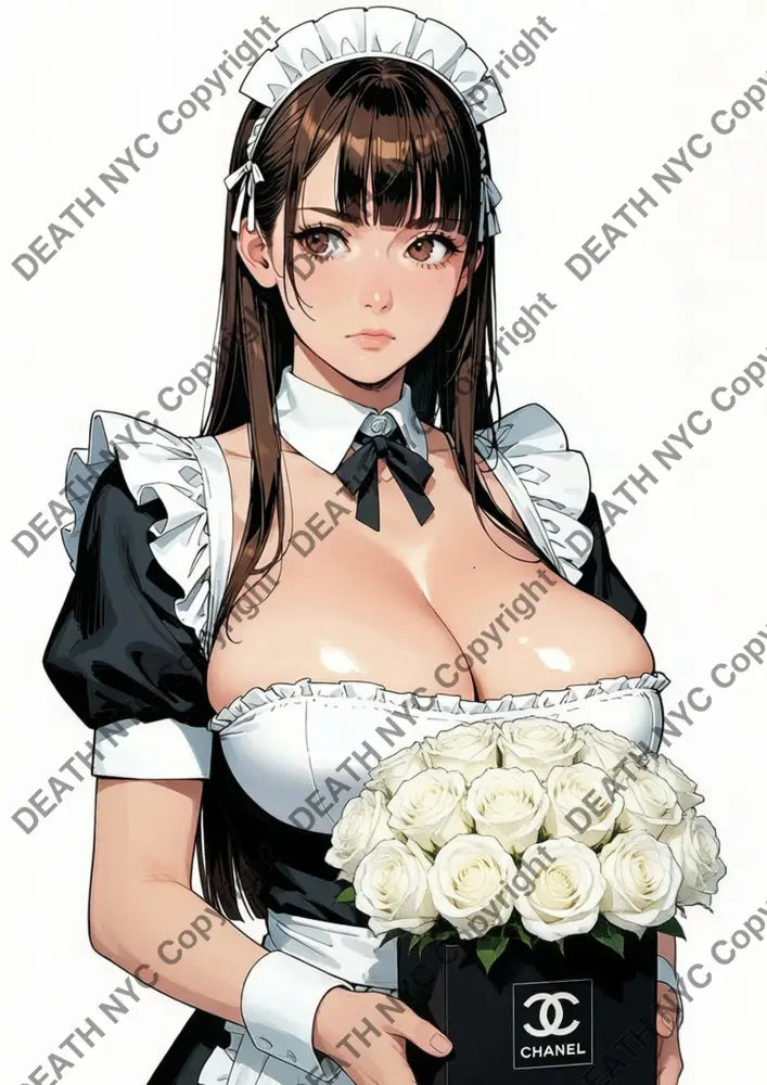 Auction ’CB667 ch girl’ art print 45x32cm (Edition of 100) - Art Print