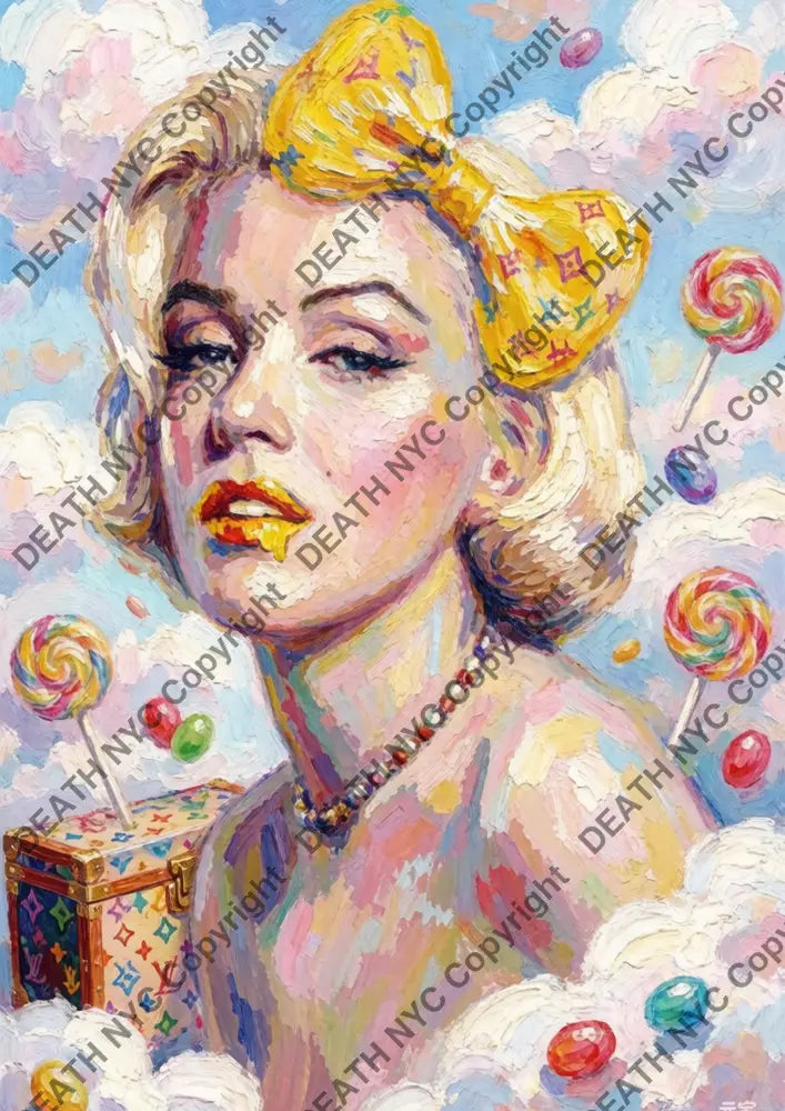Auction ’CC465 monr’ art print 45x32cm (Edition of 100) - Art Print