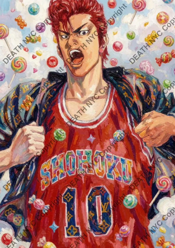 Auction ’CC474 slam’ art print 45x32cm (Edition of 100) - Art Print