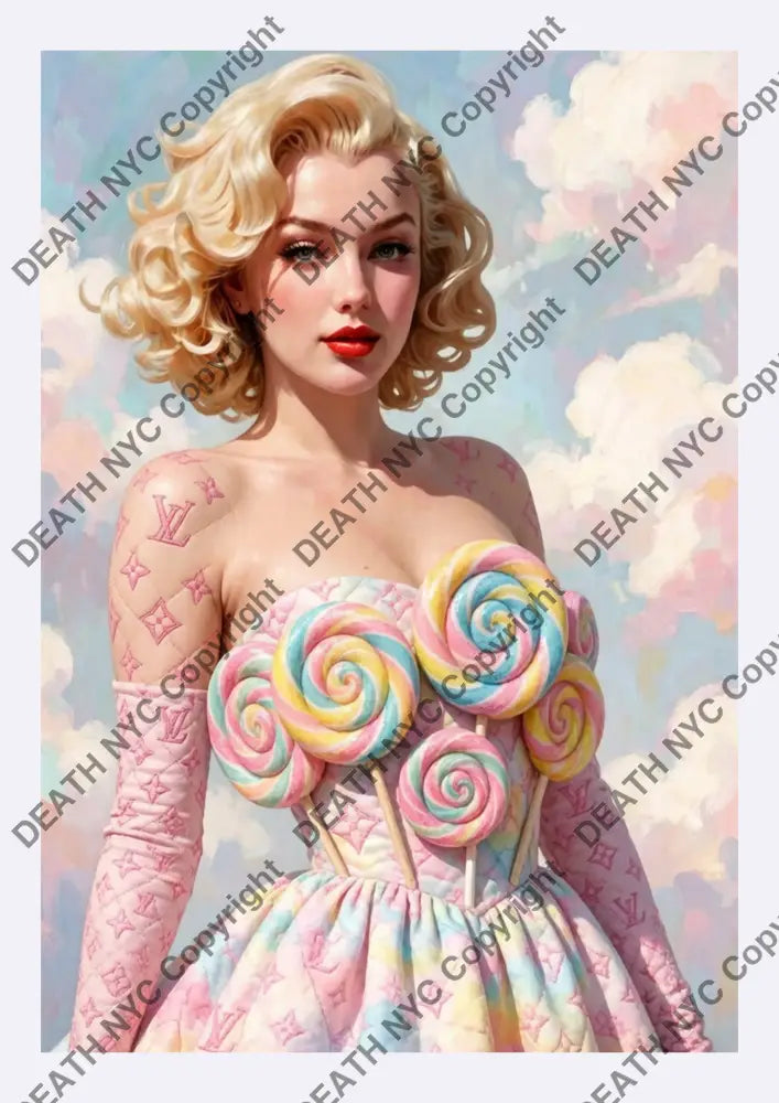 Auction ’CC509 monr’ art print 45x32cm (Edition of 100) - Art Print