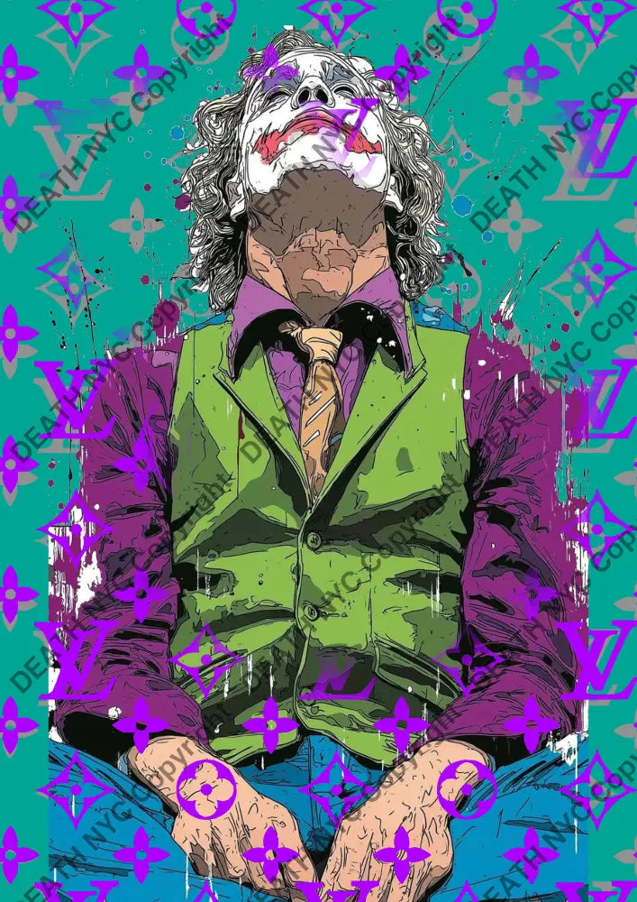 Auction ’CC642 j k r’ art print 45x32cm (Edition of 100) - Art Print