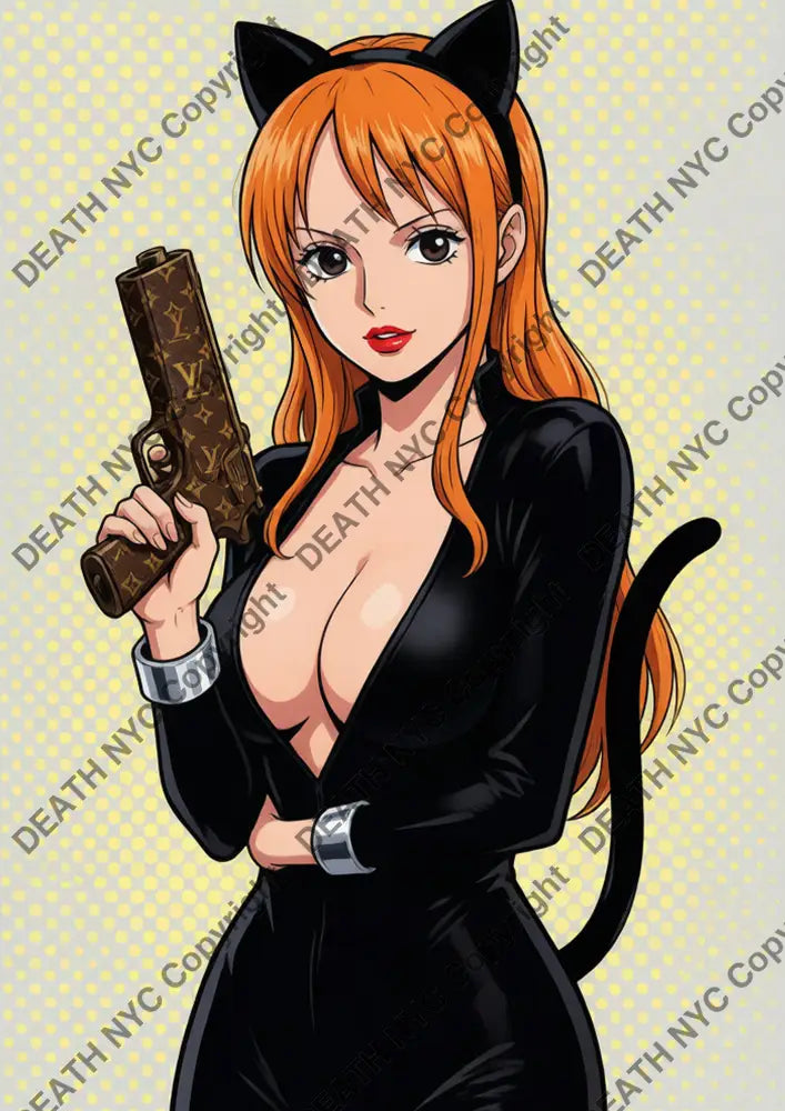 Auction ’CC675 cat’ art print 45x32cm (Edition of 100) - Art Print