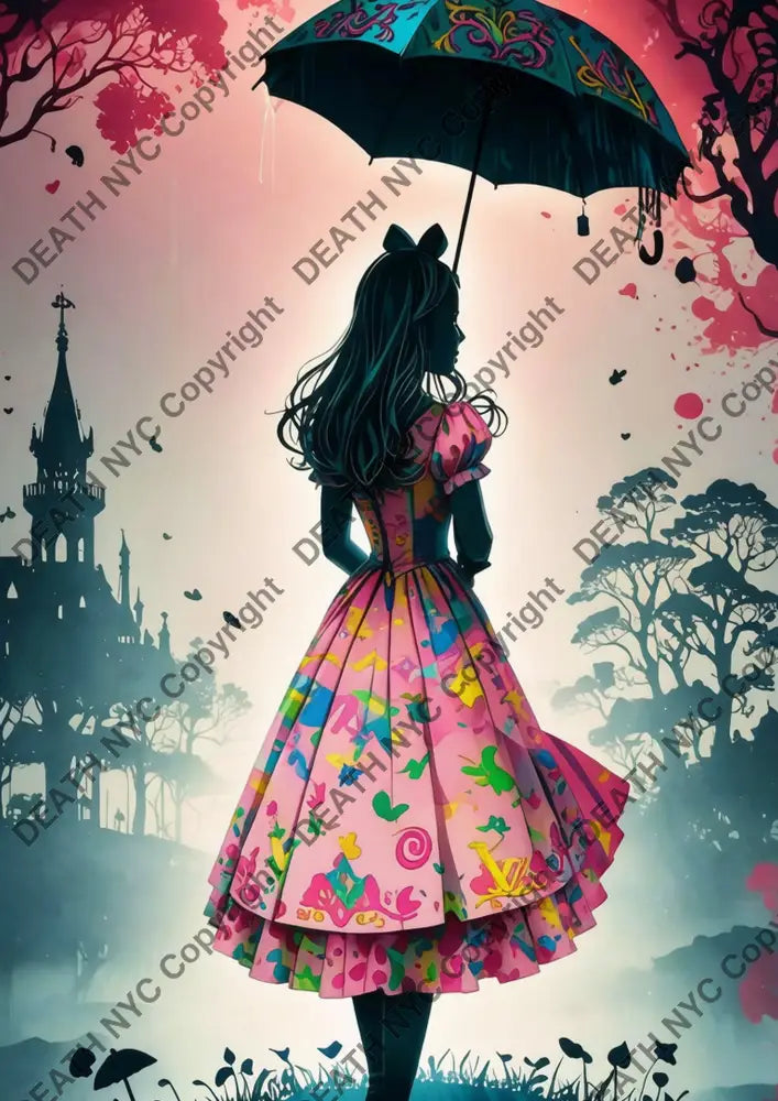 Auction ’CC776 alice’ art print 45x32cm (Edition of 100) - Art Print