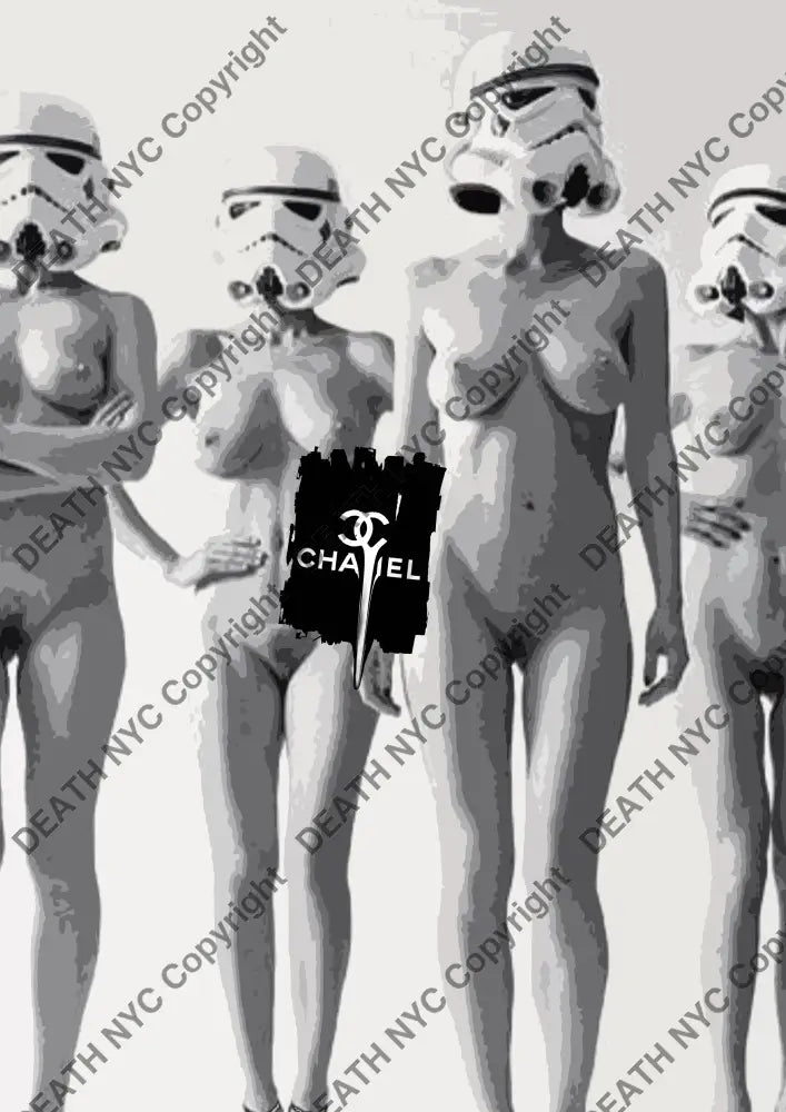Auction ’CD762 troop’ art print 45x32cm (Edition of 100) - Art Print