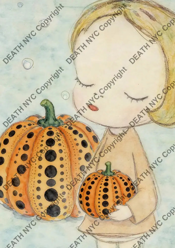 Auction ’CE23 girl’ art print 45x32cm (Edition of 100) - Art Print