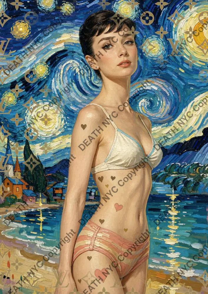 Auction ’CE389 audrey’ art print 45x32cm (Edition of 100) - Art Print