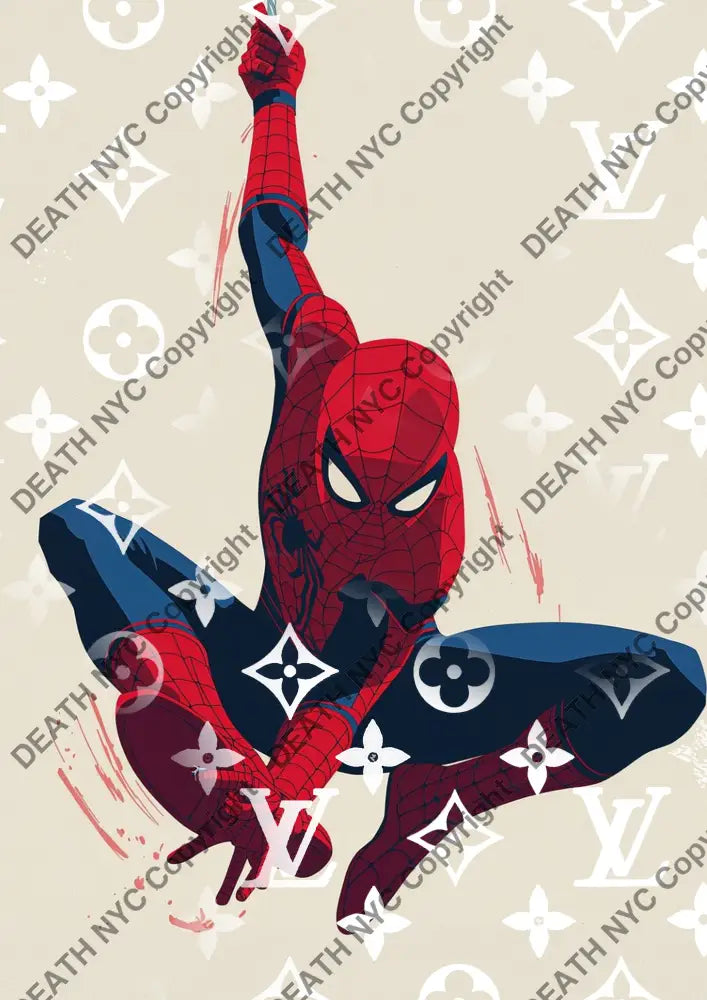 Auction ’CE51 spider’ art print 45x32cm (Edition of 100) - Art Print